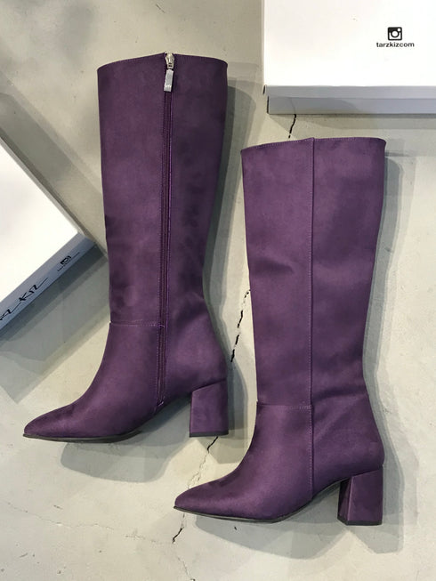 HERO MOR SÜET ÇİZME